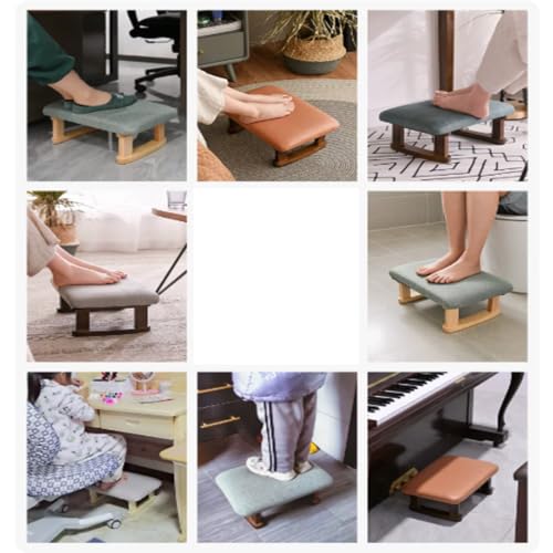 Ergonomic Under Desk Footrest,Leg Support Rest with Comfortable Foam Cushion,Improving Posture Max-Load 150kg(Color-2)