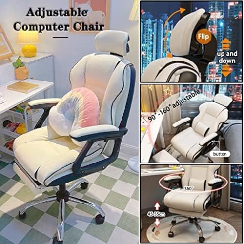 SZOMH shop UK Gaming Chairs Executive Chair,High Back Managerial Chair,Swivel Chair with Adjustable Footrest, Rotatable Lift Executive Office Chair for Home,Office Desk Chairs