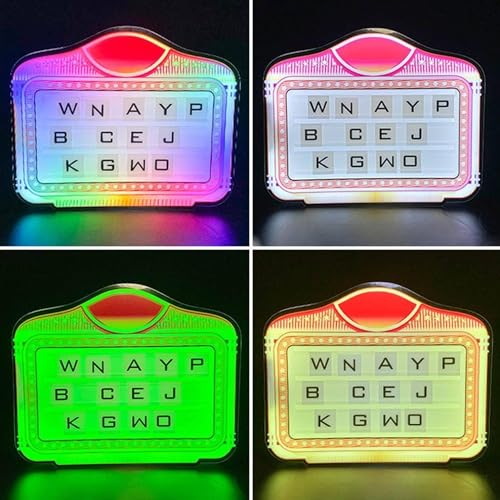 Bottle Service Sign VIP,Hand Holding Luminous LED Presenter,Customized Logo Board Bottle Presenter,Light Box Sign with Letters Numbers,A