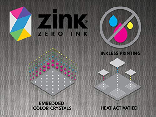 Lifeprint 3x4 Premium Zink Instant Print Photo Paper (80 Pack) Compatible with Lifeprint 3x4 Printers