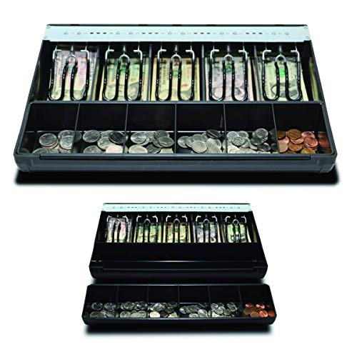 APG Cash Drawer Replacement Tray | Plastic Molded Till for APG Cash Register | 5 Bill / 6 Coin Compartments | Measures 14.2" x 2.35" x 12.05" | PK-15U-6-BX