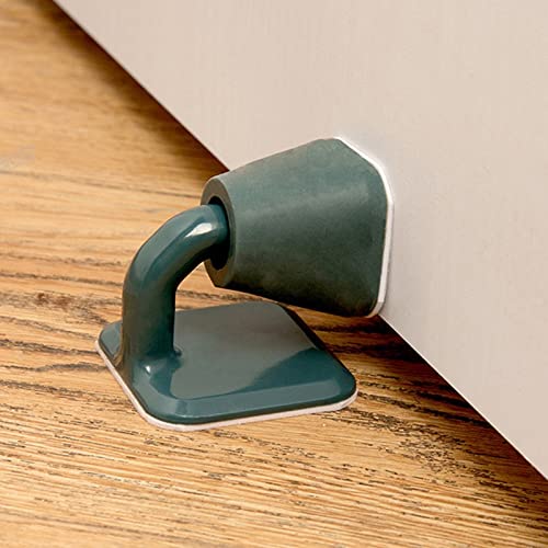 MFQJJRRMI Mute Non-Punch Door Stopper Silicone Self Adhesive Magnetic Stops Wall Absorption Plug Home Anti-Bump Holder(3Pcs D)