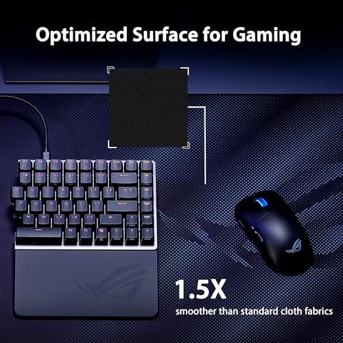 ASUS ROG Sheath II XXL Gaming Mouse Pad, 35.4” x 15.7”- Black