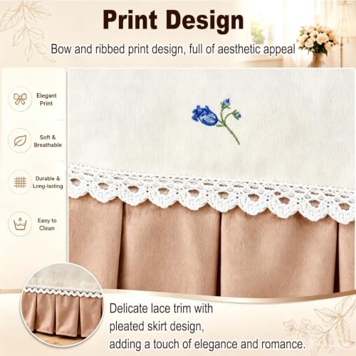 Safe Camouflage with Lace Trim，Resistant Dustproof Box Cover