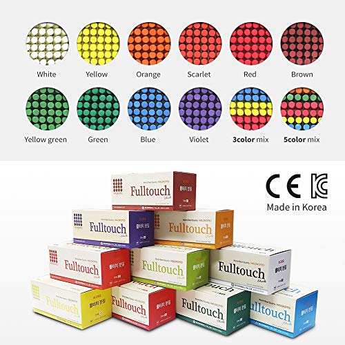 Hagoromo Fulltouch Color Chalk 1 Box [72 Pcs/5 Color Mix]