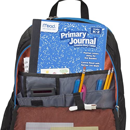 Mead Primary Journal Creative Story Tablet Composition Notebook, 7.5" x 9.75", Grades K-2, 100 Sheets, 12 Pack, Assorted Colors (610052-ECM)