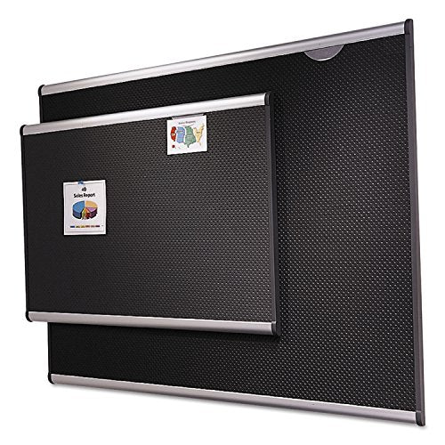 Quartet B344A Bulletin Board, Foam, 4-Ft x3-Ft, Aluminum Frame