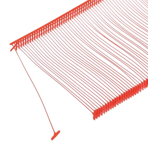 Tagging Gun for Clothing, 15000pcs Standard Garment Label Attachments Barbs for Office Filing and Craft Project(25mm Red)