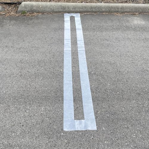 Parking Lots Line Stencil Template Road Marking Tool Folding Straight Lines Template for Parking Area and Warehouses Sprays Paint