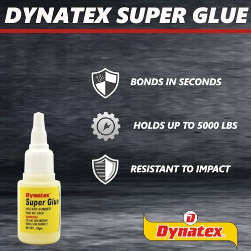 Dynatex .70 oz Super Glue Instant Adhesive (10 Pack) (143432x10)