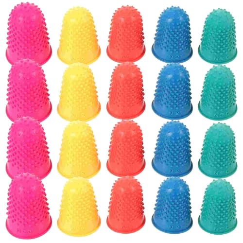 Rubber Fingers Tips 120 Pcs Anti Slip Finger Protector, Wear Resistant Reusable Fingertip Guard
