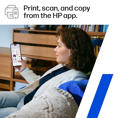 HP OfficeJet Pro 8125 Wireless All-in-One Color Inkjet Printer, Print, Scan, Copy, ADF, Duplex Printing Best-for-Home Office, 3 Month Trial of Instant Ink Included, AI-Capable (C2VJ4A)