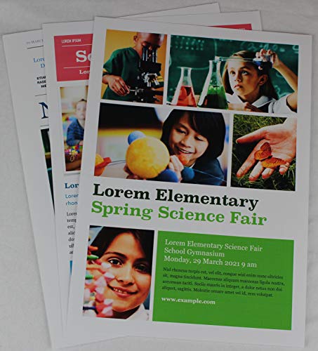 PPD 50 Sheets 11x14" Double Sided Brochure and Flyer Paper Matte