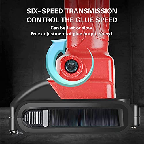Cordless Double Cartridge Adhesive Gun, Automatic Epoxy Applicator for Professional Construction and DIY Projects