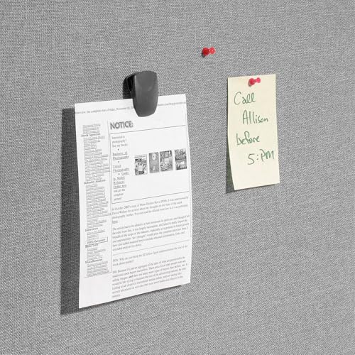 Global Industrial 24-1/4"W x 45" H Mobile Office Partition Panel, Gray