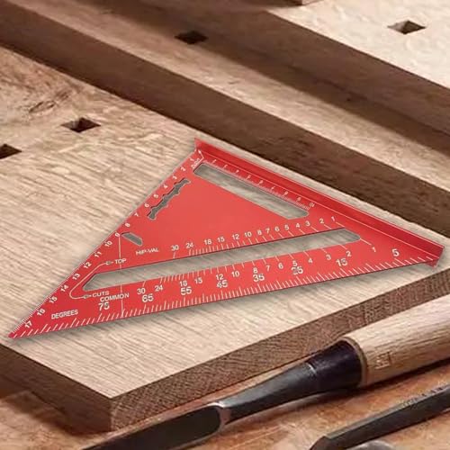 Triangle Ruler - Carpenter Tools Metric Engineer Scale Innovative Rafter Square Tool Architect
