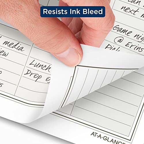 AT-A-GLANCE 2024 Daily Planner One Page Per Day Refill, 5-1/2" x 8-1/2", Desk Size, Loose-Leaf (481-125-24)