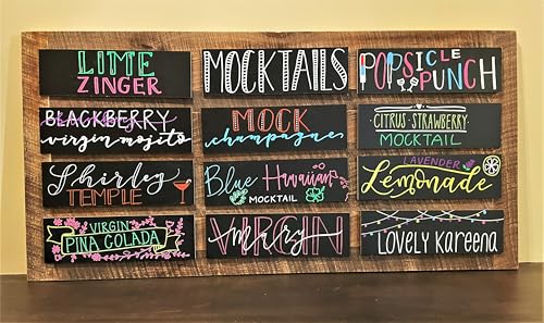 Classy Menu Chalkboard System in 48" x 34” Genuine Reclaimed/Barn Wood Frame. 18 Peel-and-Stick REPOSITIONABLE Black Boards. Menus, Lists. Restaurants, Office, Homes. for Regular and Liquid Chalk.