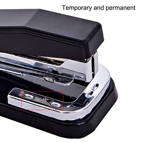 OEKFVCHVZ 360 Degree Rotating Stapler School Desktop Portable Standard Staplers for Paper Binding Office Accessories