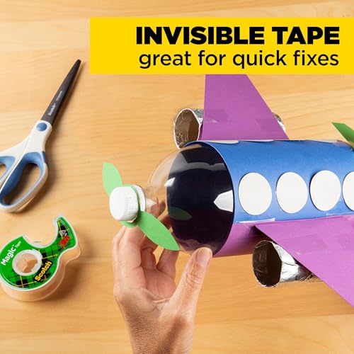 Scotch Magic Tape, Invisible, 16 Rolls