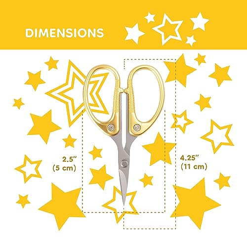 JubileeYarn Standard Embroidery Scissors - Gold - 30 Scissors