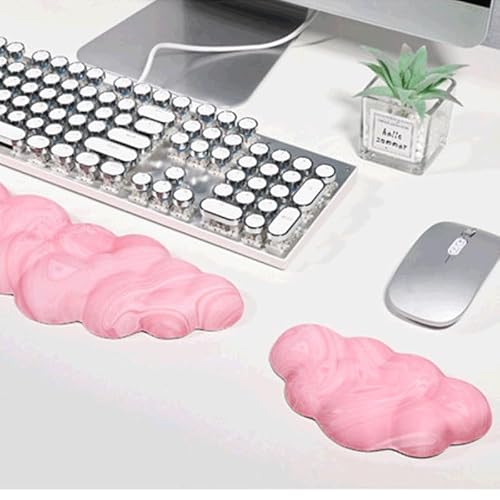 SDREYKUF Gradient Color Machine Keyboard Hand-held Wrist Rest Wristband Desktop Silicone Non-Slip