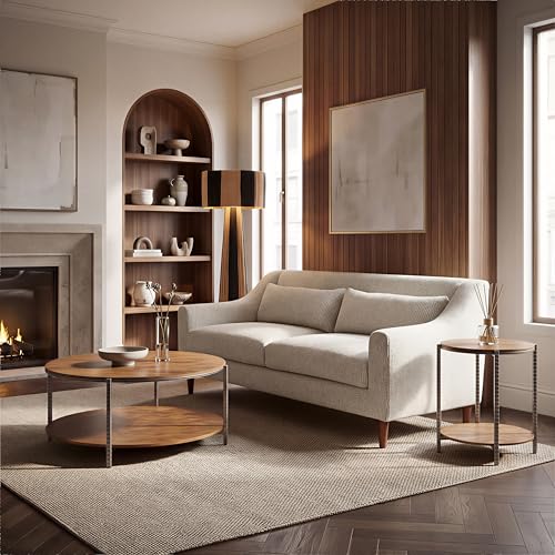 Zuo Gala Floor Lamp Black & Natural, Multicolor Floor Lamp, Modern Style, Non-Dimmable, Steel, Lighting Floor Lamps, 19.7" W x 19.7" D x 56.3" H