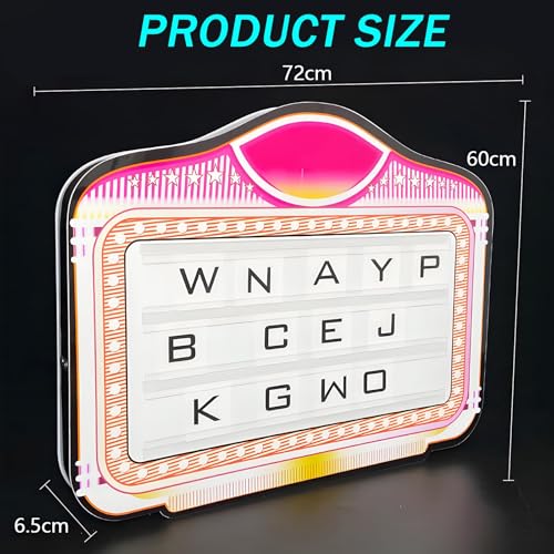 Bottle Service Sign, Acrylic VIP Club Light – Hand Holding Luminous LED Presenter with Replaceable Letters & Numbers for Clubs, Bars, Weddings & Party Events