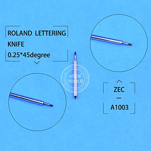 KeenTools 30PCS AAAAA Series Imported Mimaki Vinyl Plotter Cutter Knife Blade for Mimaki SPB-0003 SPB-0005 SPB-0007 SPB-0030 SPB-0006 SPB-0001 (ZEC-A1003)