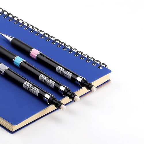 RXXCMD 3 Mechanical Pencils 0.5mm .7mm Lead Student Writing Stationery Sketch(0.7mm)