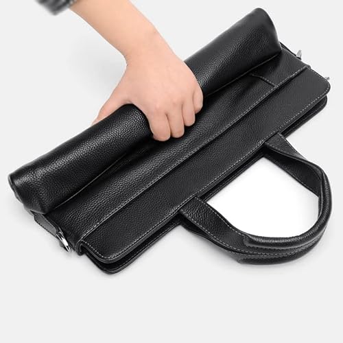 STBTOO Briefcase Handbag Large Capacity Laptop Bag Men's Shoulder Messenger Bag