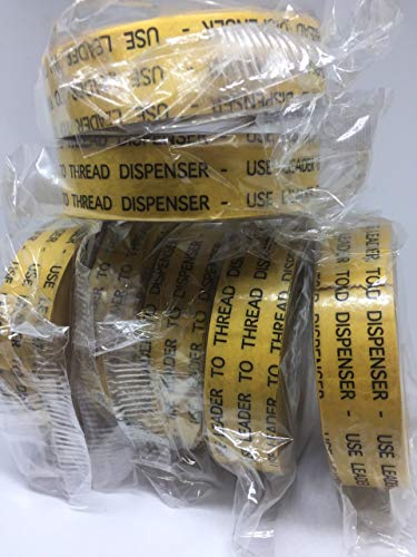 ALLTAPESDEPOT ATG Transfer Gun Double Side Refill Tapes, Reverse Wound Adhesive Transfer Tape Acid Free Gold Paper Liner ATG-7502, 3/4" X 36YD Pack of 48
