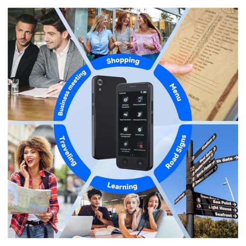 Portable Two‑Way AI Language Translator Device
