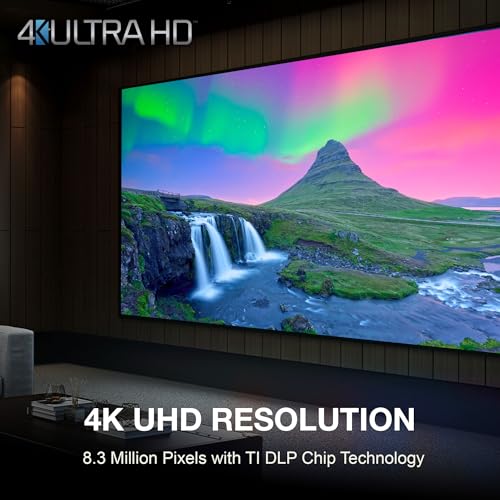 Optoma UHZ36 4K UHD Laser HDR Home Theater Projector - Black