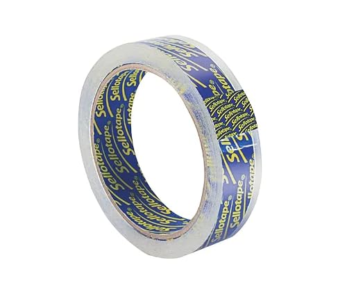 Sellotape Super Clear Tape Roll Extra-Sticky 24mmx50m Ref 1443855 [Pack of 6]
