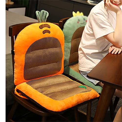 AFPSDLFJDLS Cushion and Back Office Chair Sedentary Fart Dormitory -Piece