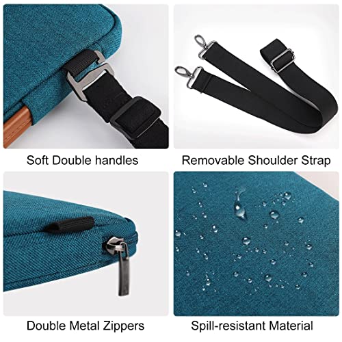 Laptop Bag Cover Waterproof Shockproof Notebook Sleeve Case Shoulder Bag Protective Cover(17-inch)