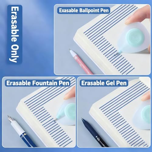 Pack of 36 Home Office Pencil Rubber Eraser Set Features Comfortable Grip for Daily Needs Inks Rubber for Erasable Pen Thermal Erasable Eraser