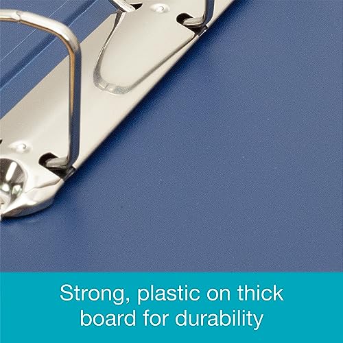 Elba, Ring Binder A3, Landscape, 4 Ring, Plastic, Blue, 1 Folder