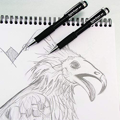 Pentel Twist-Erase III Mechanical Pencil, 0.5mm, Blue Barrel, 12 Pack (QE515C)