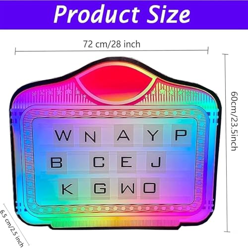 YEHOZZ Bottle Service SignVip, Bottle Service Lights,Club Signs for Bottle Service Letter Bottle Presenter Letters, LED Letter Bottle Presenter for Night Club with Color Change and Changeable Letters