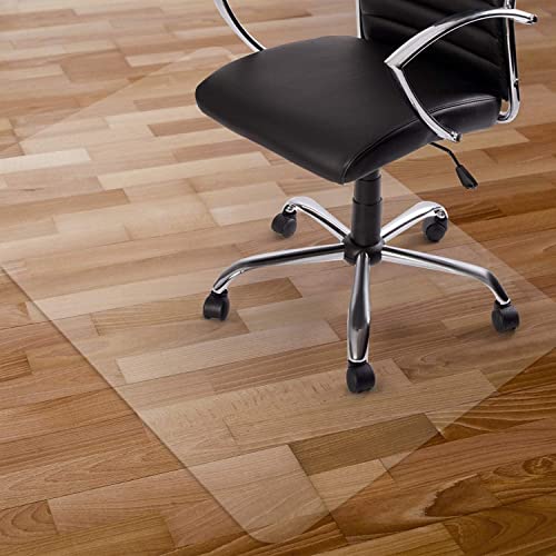 MLYYJH Floor Protection Mat Office Chair Underlay Extra Large Clear Plastic Carpet Runner - 1.5mm Thick Heavy Duty Waterproof Chair Mat for Hardwood Floors