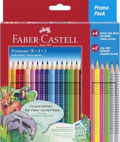 Faber-Castell Colour Grip Promotion Set of 24