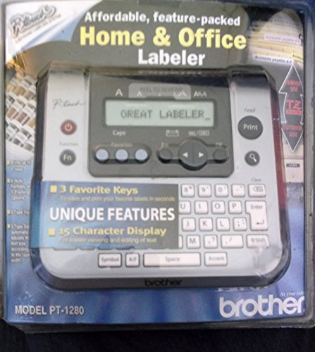 Brother PT-1280 P-Touch Electronic Labeling System