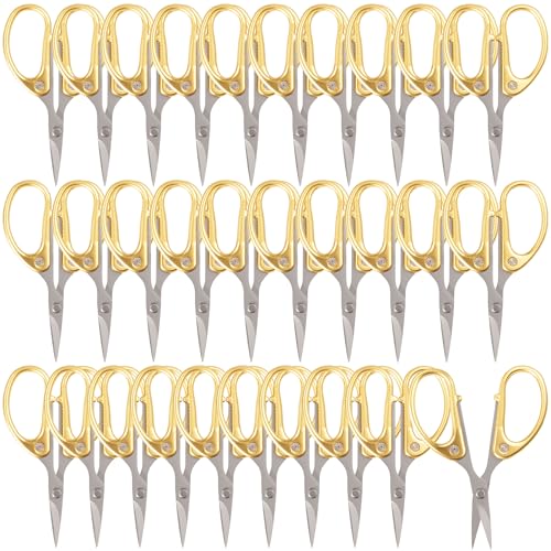 JubileeYarn Standard Embroidery Scissors - Gold - 30 Scissors