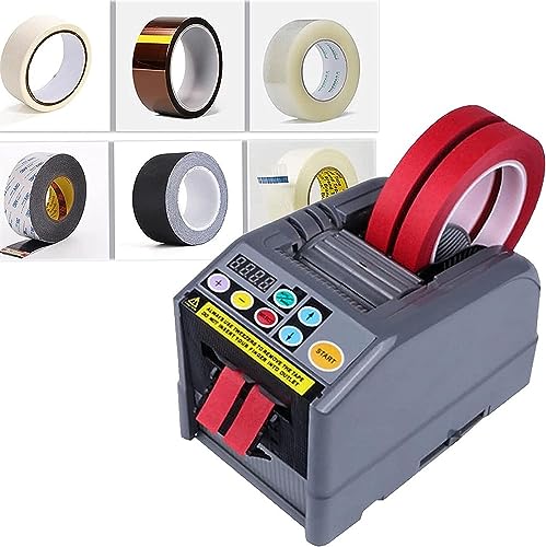 YXCUSAM Electric Tape Dispenser, Portable Tape Cutter, Packaging Tape Dispenser, Suitable for Various Widths 6-60mm Tape