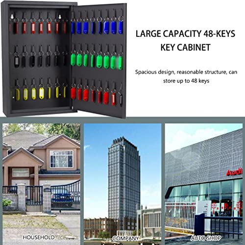 key storage cabinet, Wall Mount Home Indoor Wall-Mounted Key Cabinet