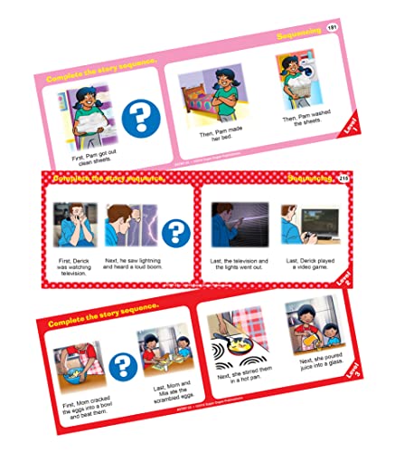 Super Duper Publications | Inferencing Skill Strips® Photo Cards Early Learning and Literacy Development | Educational Learning Resource for Children