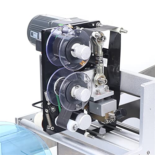 BbqLiaxon Semi-Automatic Round Bottle Labeling Machine, 20-40pcs/min Electric Bottle Label Applicator for Round Bottles, Rounds Bottles Labeler Suitable for Diameter 0.59-4.72 inches