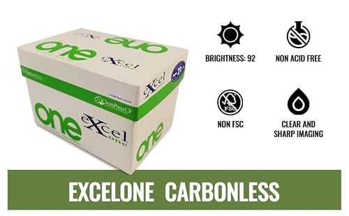 11 x 17 Excel One Carbonless Paper | 5 Reams - 2,500/Carton (4-Part Rev G/P/C/W)